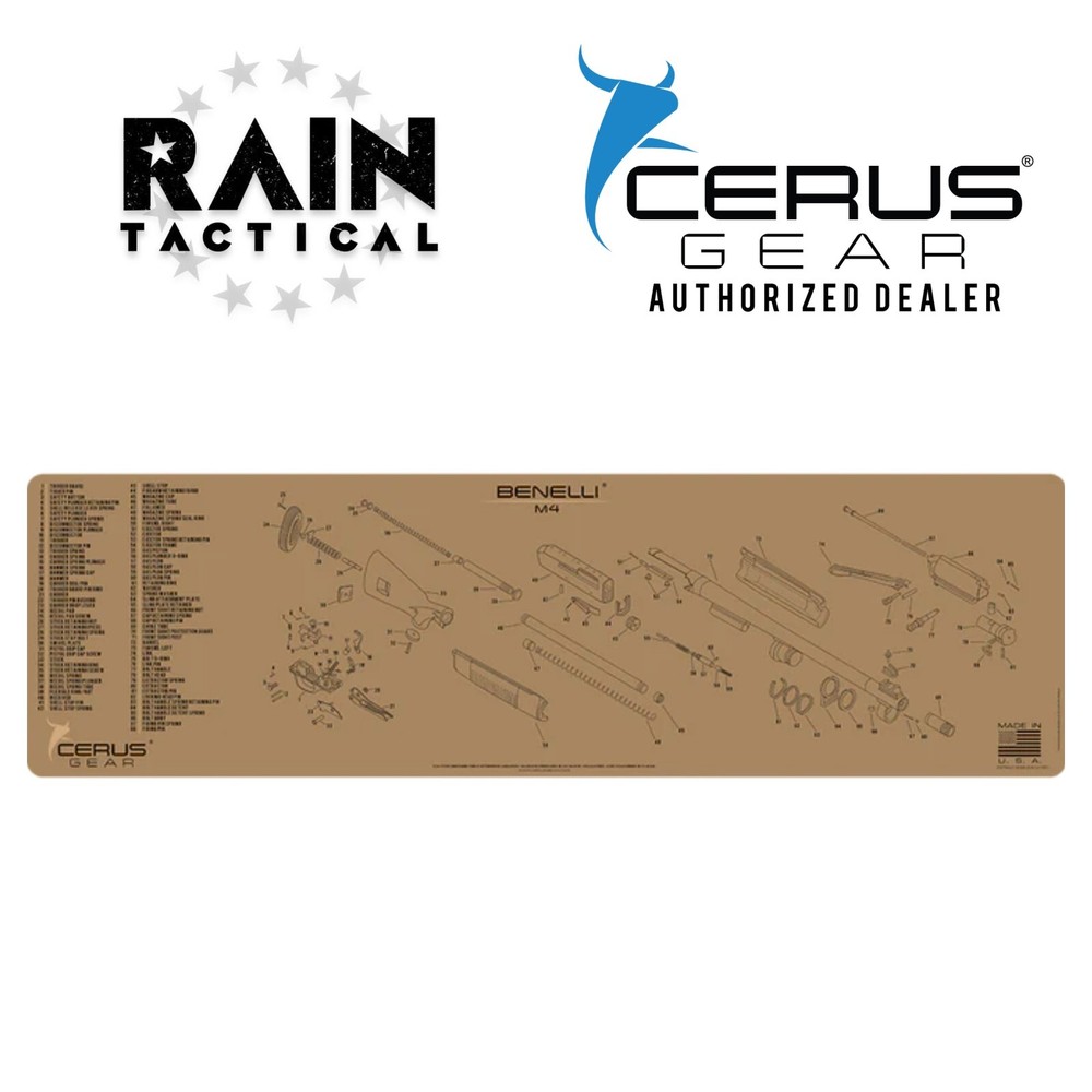 Benelli M4 Premium Cleaning Bench Mat MAGNUM XXL FDE