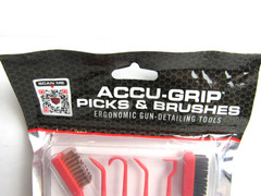 Real Avid Accu-Grip Picks & Brushes Ergonomic Gun-Detailing Tools NIP