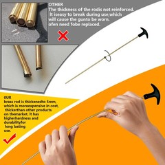 Cleaning Kit Universal for Guns, Brushes for , Handgun, Shotgun, with Brass H…