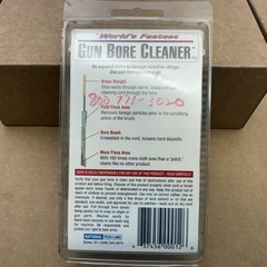 Worlds Fastest Gun Bore Cleaner Boresnake National Tech Labs .38 .357 9mm Pistol