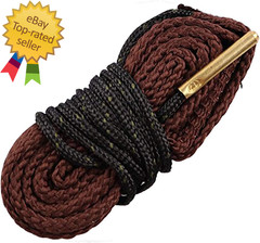 New Gun Snake Cleaner Gun Cleaning Kits Bore Rope .17 Cal 17HMR .177 for Rifle,
