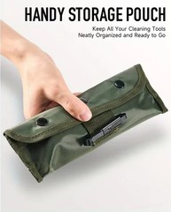 Military Style Rifle Cleaning Kit – Army OD Green – .223 and 5.56 Calibers
