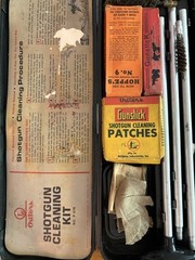 VINTAGE OUTERS RIFLE CLEANING KIT ALL CALIBERS WITH ORIGINAL BOX & CONTENTS