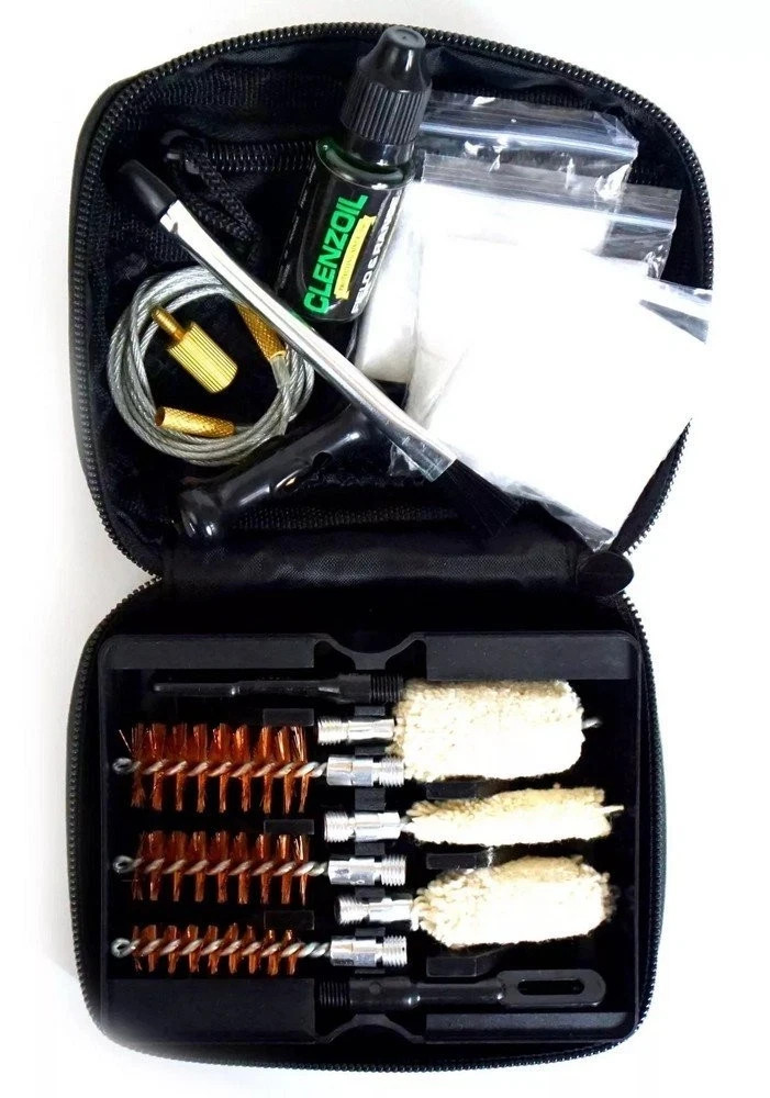 Clenzoil Multi-Gauge Shotgun Kit Black Gun Cleaning Kit – 2465