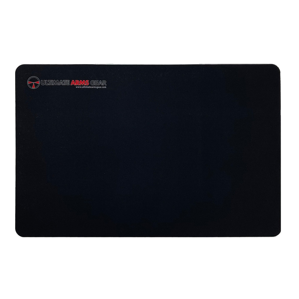 Ultimate Arms Gear Plain Black Firearm Work/Cleaning Mat for Pistols