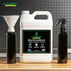 Clenzoil Field & Range Gun Oil CLP – 1 Gallon Plastic Jug with 2 Spray Bottle…