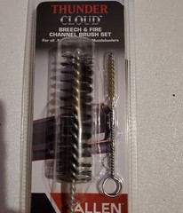 ALLEN Thunder Cloud Breech & Fire Channel Brush Set .50 Caliber Muzzleloader