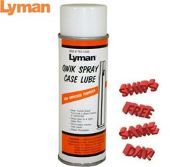 Lyman Quik Spray Case Lube, 5-1/2 oz NEW! # 7631296