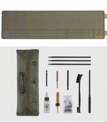 Lyman 04051 Essential Rifle Maintenance Mat 10″ x 36″ & Cleaning Tool Brush Kit