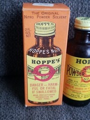 Vintage HOPPE’S No.9 Powder Solvent Gun Rifle Cleaning Oil 2oz 40% full