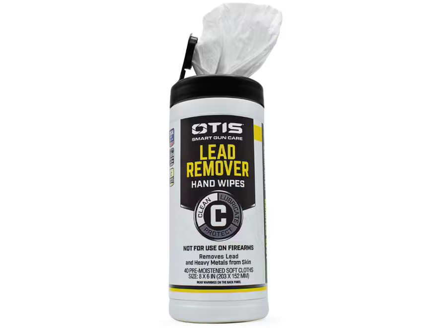 Otis Lead Remover Hand Wipes 40PK