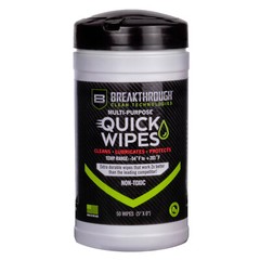 Breakthrough Clean Technologies, Quick Wipes, Solvent, 50ct