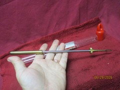 PRO-SHOT Products, USA, 6.5″ Stainless Pistol Cleaning Rod, 38 to 45Cal.