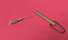 Traditions Nipple/Flash Hole Cleaning Pick Has Lanyard Loop Brass & Steel A1347