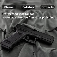 Silicon Gun Cloth 5PCS 12” ×12” Gun Cleaning Cloth Lint Free Gun Cloth – Gun