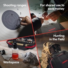 GUNNIX Elite Gun Cleaning Kit for Shotgun, Handgun & Pistol – Universal Cleaning