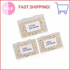 Cleaning Cotton Wool Felt Airgun Cleaning Pellets for Maintenance .25 Caliber Pe