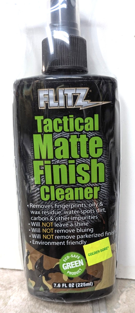 Flitz Tactical Matte Finish Cleaner – 7.6 Oz @ Below Wholesale Pricing