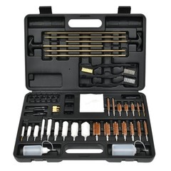 Complete Gun Maintenance Kit – Brass Rods, Brushes & Storage Case for Easy Use