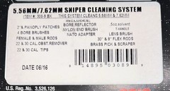 NEW! Otis Technology Breech-to-Muzzle Gun Sniper Cleaning Kit – 5.56/7.62mm