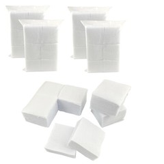 1000 Cotton Gun Cleaning Patches 2 1/4″ x 2 1/4″ Square for 9mm .357 .38 .40 .45