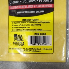Pro-Shot Silicone Cloth 14″ x 15″ -210 Square Inches # SILC New!