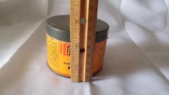 Vintage Paper Label Tin Gunslick Gun Cleaning Patches 3 1/4″ X 2 1/2″