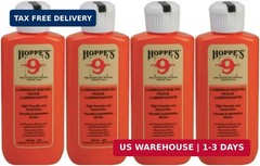 HOPPE’S No. 9 Lubricating Oil, 2-1/4 ounces Bottle (4-Pack)