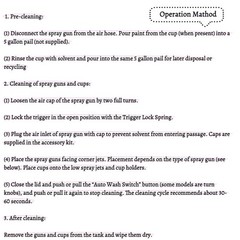 Pneumatic Automatic Spray Gun Cleaner Paint Gun Washer Cleaning Machine