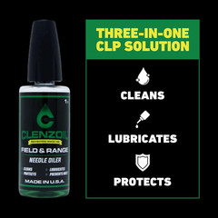 Field & Range Gun Cleaner Lubricant Protectant [CLP] Needle Oiler | Gun Cleaner