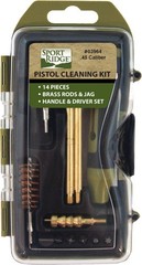 Tac Shield Sport Ridge 14pc Pistol Cleaning Kit .45 Cal Hard Case