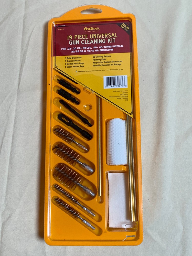 Ultimate Firearm Cleaning Combo Kit for Various Pistols, Rifles and Shotguns