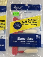 .20 To 44 Cal Gun Cleaning Supplies Lot