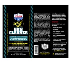 Lucas Oil 11oz Extreme Duty Gun Cleaner Aerosol #10905