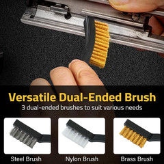 59PCS Universal Gun Cleaner Cleaning Kit for Rifle Pistol Shotgun All Caliber