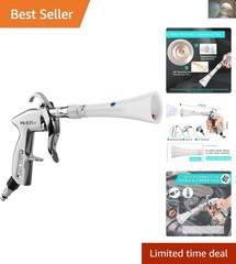 Tornado High-Pressure Air Cleaning Gun with Brass Nozzle – 360° Efficiency
