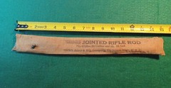 Vtg Marbles Jointed Rifle Rod Cleaning Kit No. 9728-.28 Caliber, And Up 36″