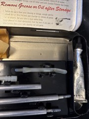 Cool VTG Outers Gunslick No. 477 Rifle Cleaning Kit 30 Cal Hunting Nostalgia GVC