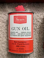 Vintage Sears & Roebuck Co. GUN CLEANING KIT No. 6 2022 & Metal Box. 20-28 Guage