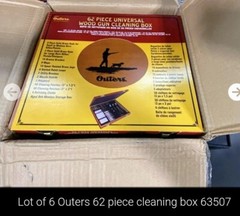 Outers 62 Piece Wood Cleaning Care Box 63507