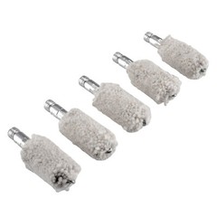 5Pcs Shotgun Cleaning Cotton Mop 20 Gauge 5/16-27 Thread Short Brush 2″ Length