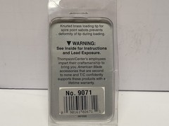Thompson Center T/C Shockwave Sabot Loading Tip Cleaning Jag .45 Cal 9071