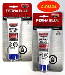 2 PK Birchwood Casey Perma Blue PASTE Tube Blueing & Touchup – 2 oz. – 13322