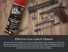 Hornady One Shot Gun Cleaner and Case Lube, 10 oz – Aerosol Dry Lube, with Dy…