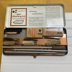 Vtg Sears Ted Williams Shotgun Cleaning Kit 20201 w/ Rare 1978 Candid Photo Lot