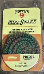 Hoppe’s Boresnake #24003 for .40/.41 PISTOL BORE SNAKE CLEANER