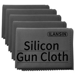Silicon Gun Cloth 5 Pack 12” ×12” Gun Cleaning Cloths Lint Free – Gun Clean…