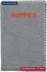 Hoppe’s No. 9 Silicone Gun And Reel Cloth , Grey , 1-11″ x 14″ (27.94 x 35.56 cm