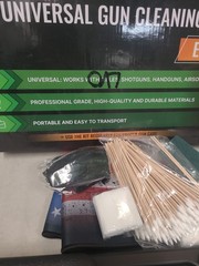 Universal Gun Cleaning Kit for Rifle Pistol Shotgun Muzzleloader for any Caliber