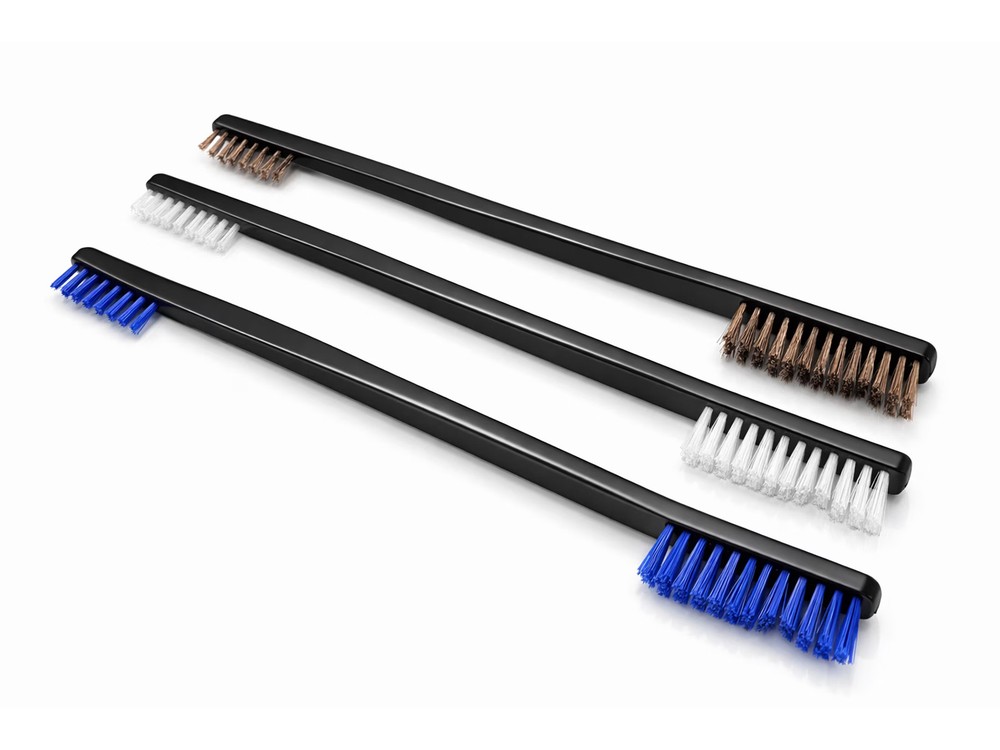 MidwayUSA Double-Ended Gun Cleaning Brush Set 3PK